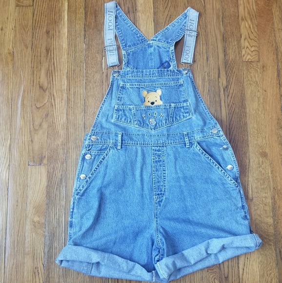 Vintage Dresses & Skirts - Vintage Pooh Overalls
